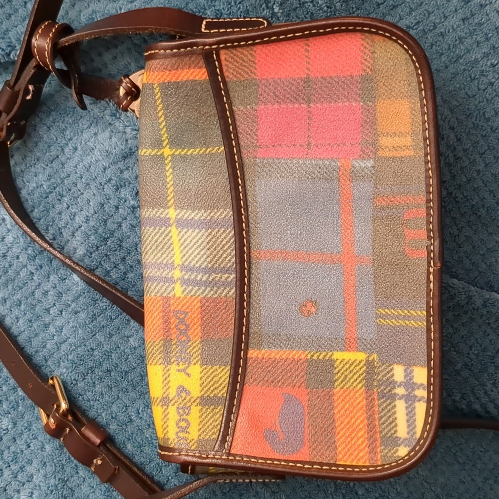 Dooney & Bourke Madras Picnic Lady Bug Crossbody - Picture 2 of 8